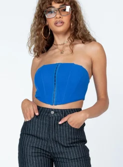 Princess Polly Angelique Corset  Blue Fashion