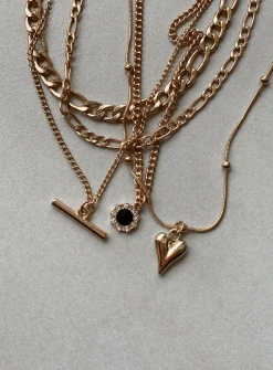Princess Polly Angelle Necklace  Gold Store