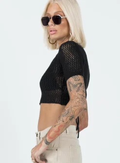 Princess Polly Anjie Top Black Best Sale