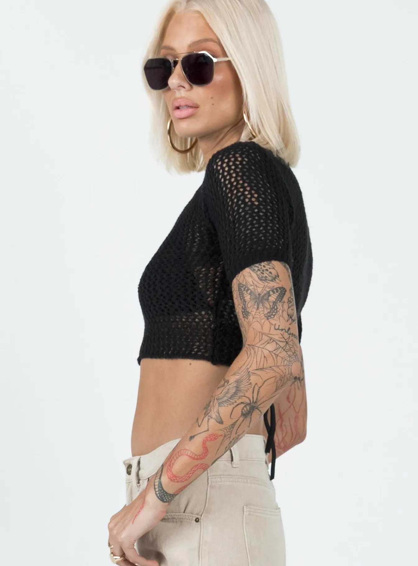 Princess Polly Anjie Top Black Best Sale