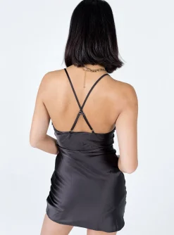 Princess Polly Anna Mini Dress Black Sale