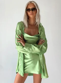 Princess Polly Annalise Set Green Online