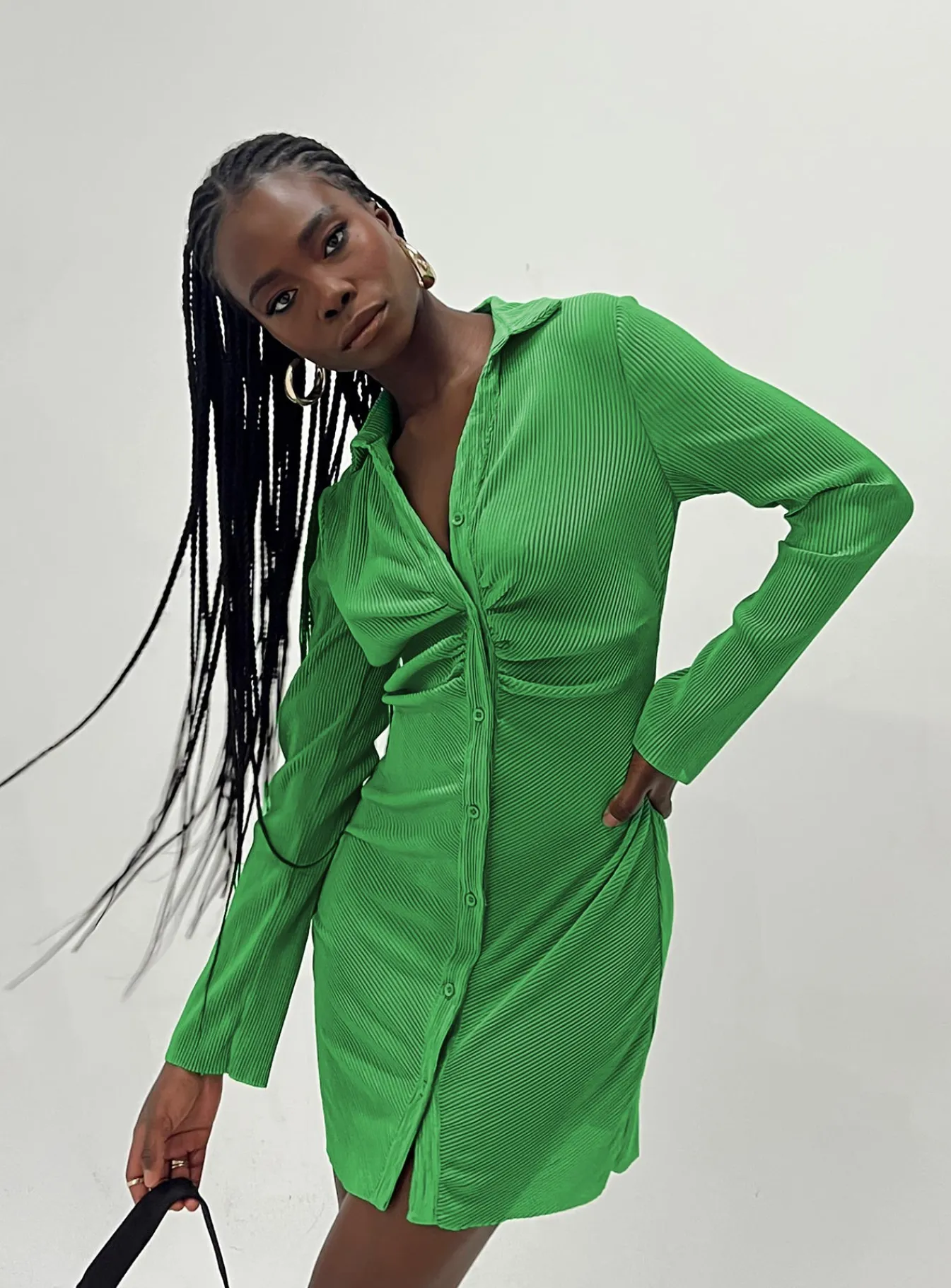 Princess Polly Annemarie Mini Dress Green Best Sale