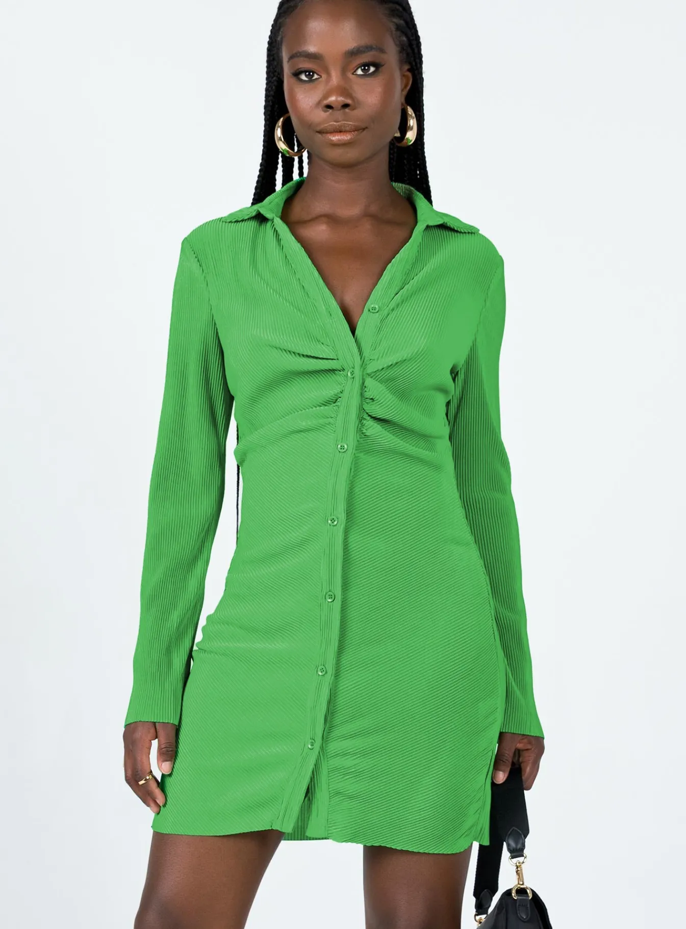 Princess Polly Annemarie Mini Dress Green Best Sale