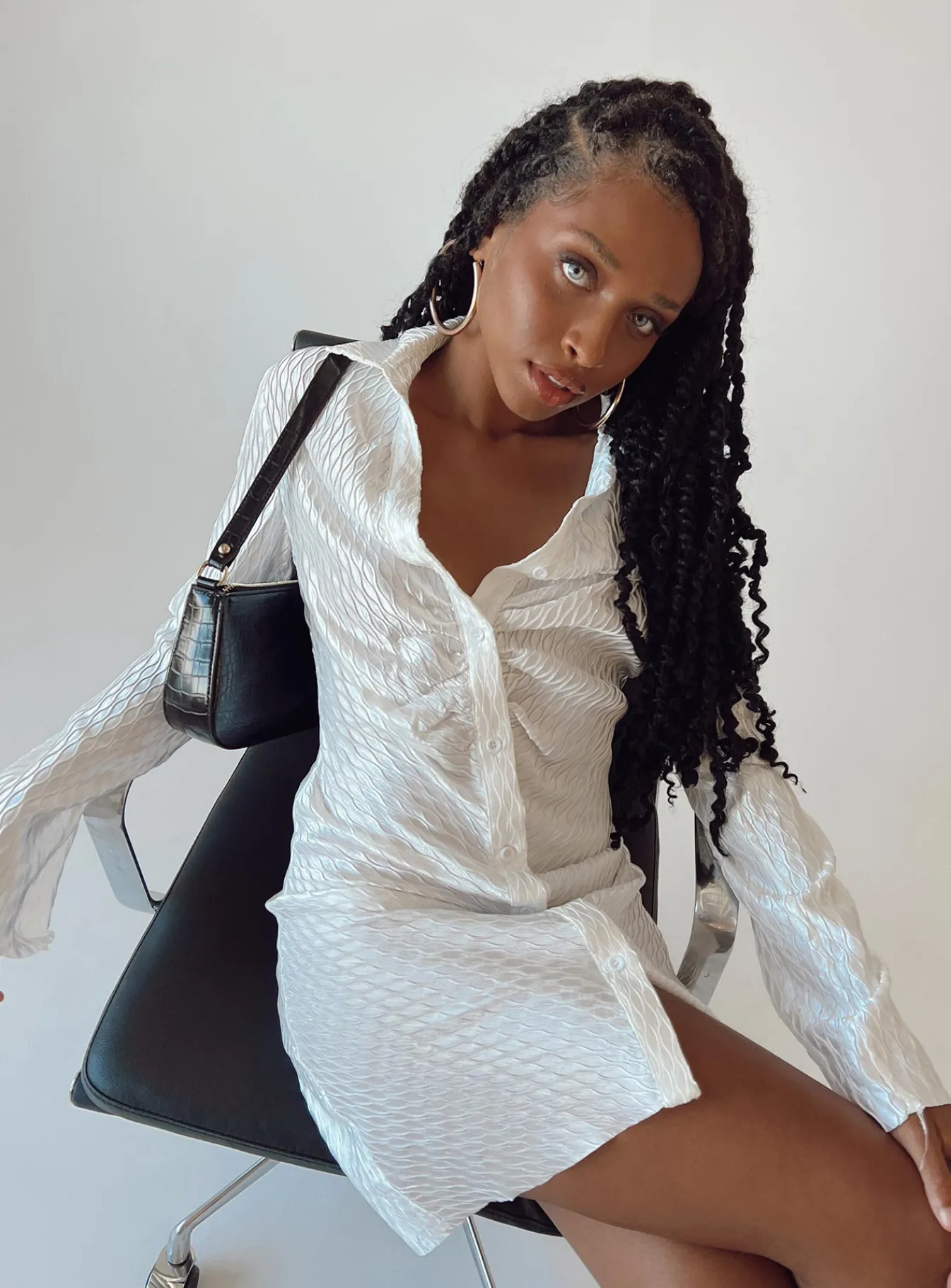 Princess Polly Annemarie Mini Dress White Fashion