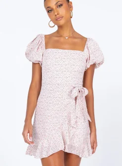 Princess Polly Annie Mini Dress Pink Hot