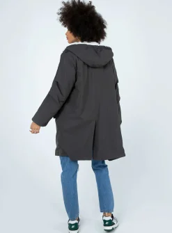 Princess Polly Anorak Coat  Black Outlet