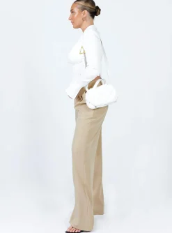 Princess Polly Archer Pantseco Tall Taupe Clearance
