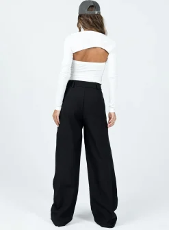 Princess Polly Archer Pantslower Impact Black Store