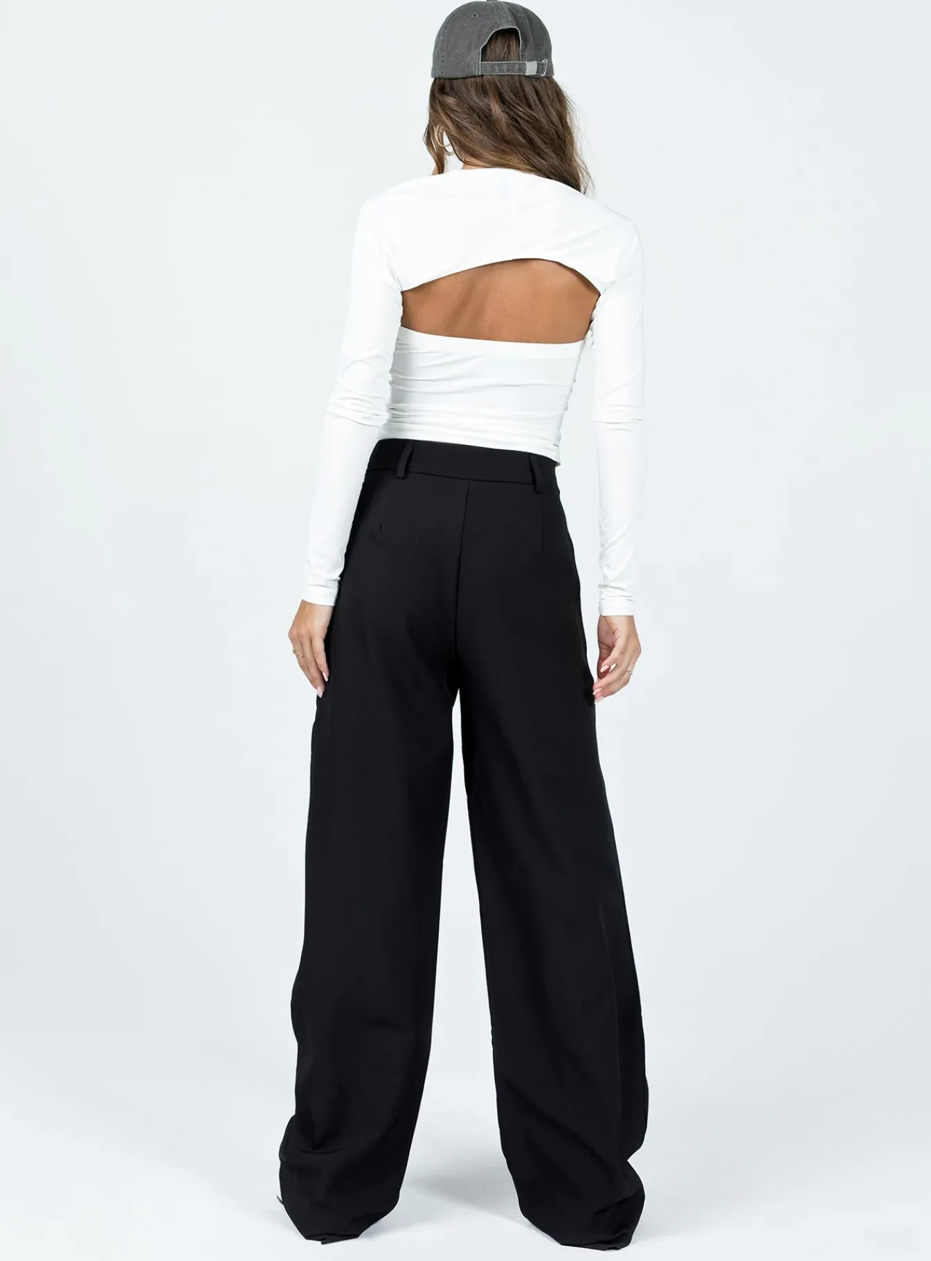 Princess Polly Archer Pantslower Impact Black Store