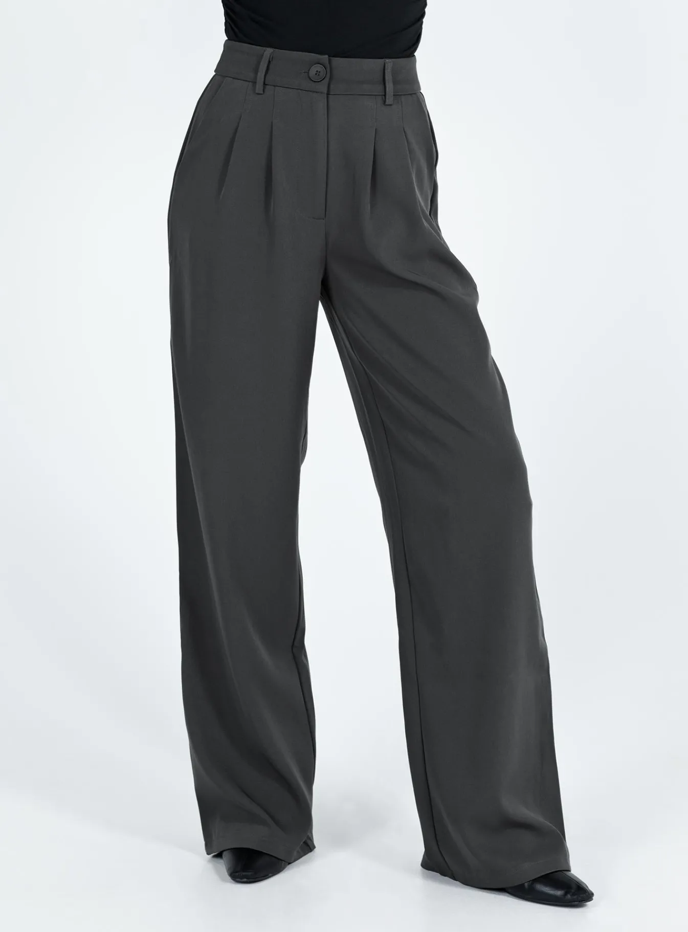 Princess Polly Archer Pantslower Impact Slate Clearance