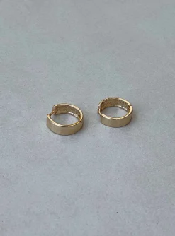 Princess Polly Archoplated Earrings   Gold Store