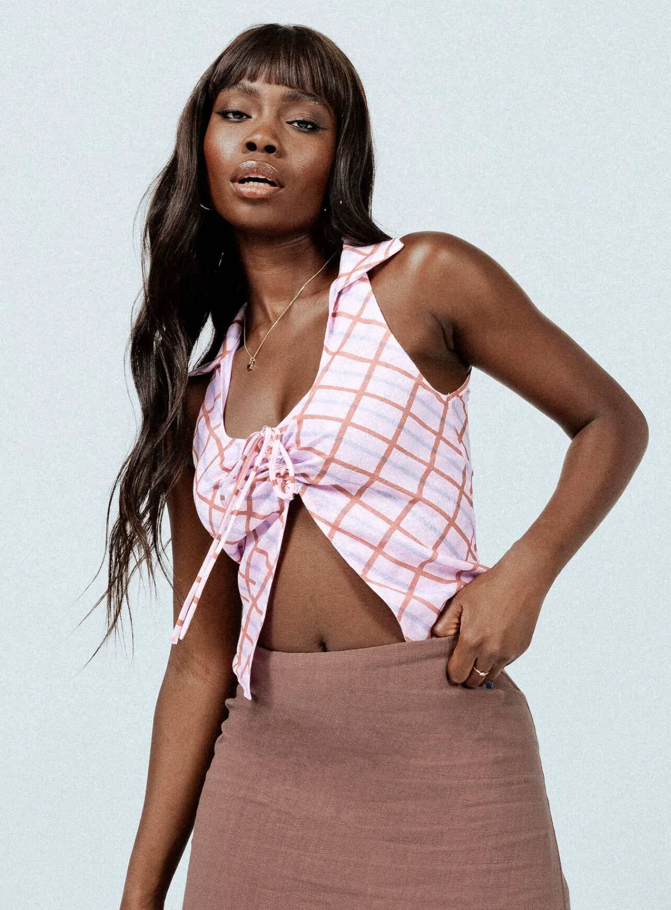 Princess Polly Ardell Top Pink Multi Best