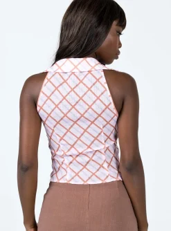 Princess Polly Ardell Top Pink Multi Best
