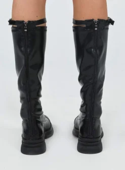 Princess Polly Ariaahs Boot  Black Fashion