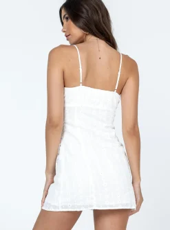 Princess Polly Arison Mini Dress White Fashion