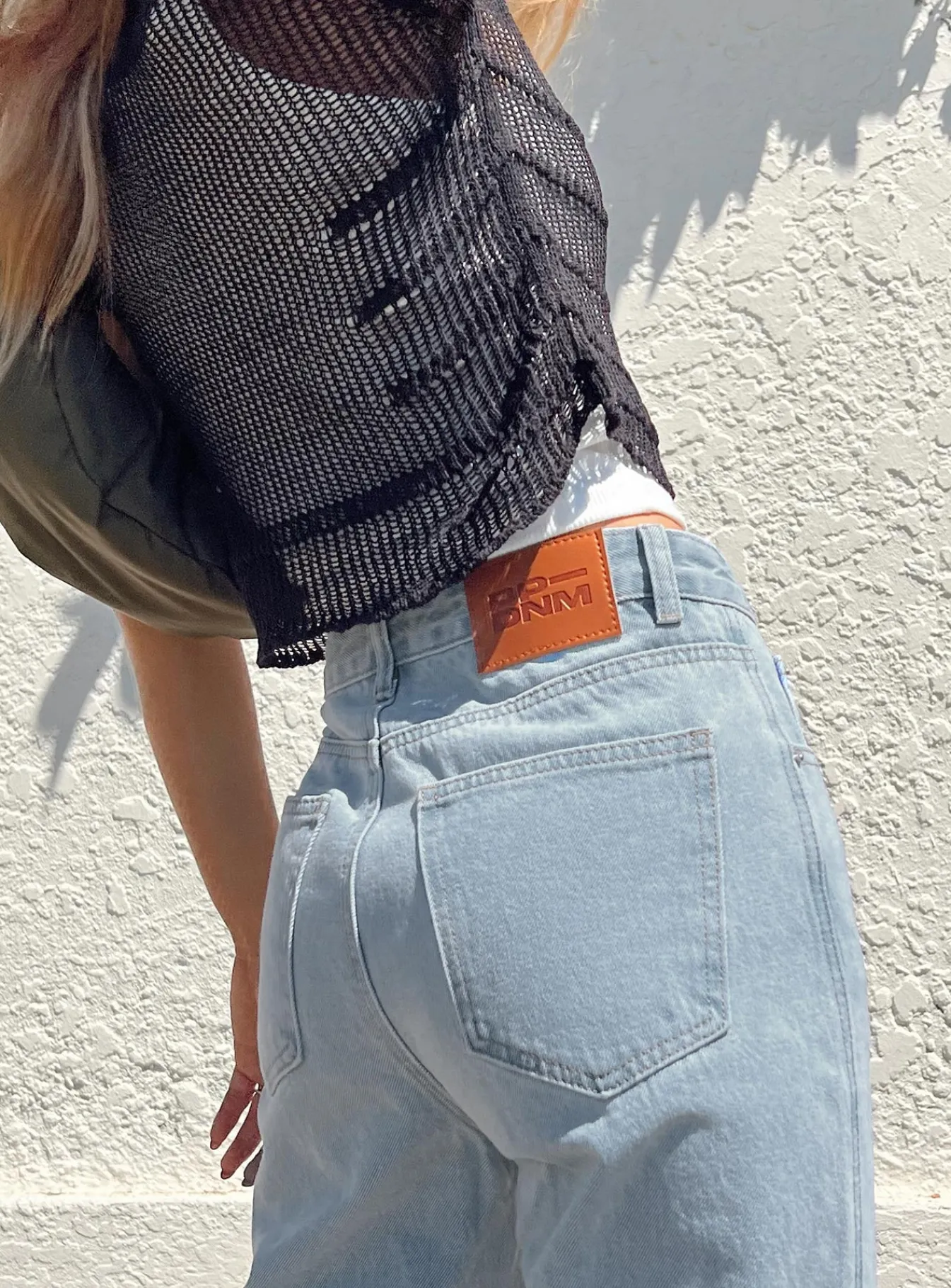 Princess Polly Arlington Straight Leg Denim Jeans Light Wash Light Wash Denim Sale