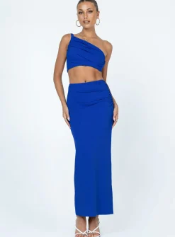 Princess Polly Arlo Set  Blue Sale