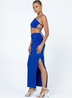 Princess Polly Arlo Set  Blue Sale
