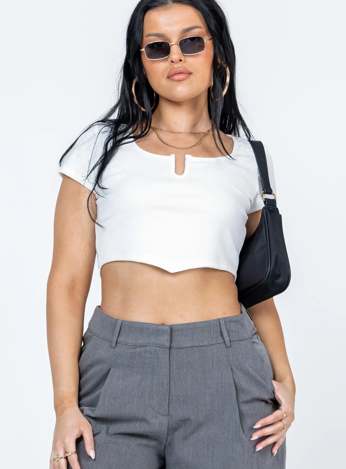 Princess Polly Arlo Top White Shop
