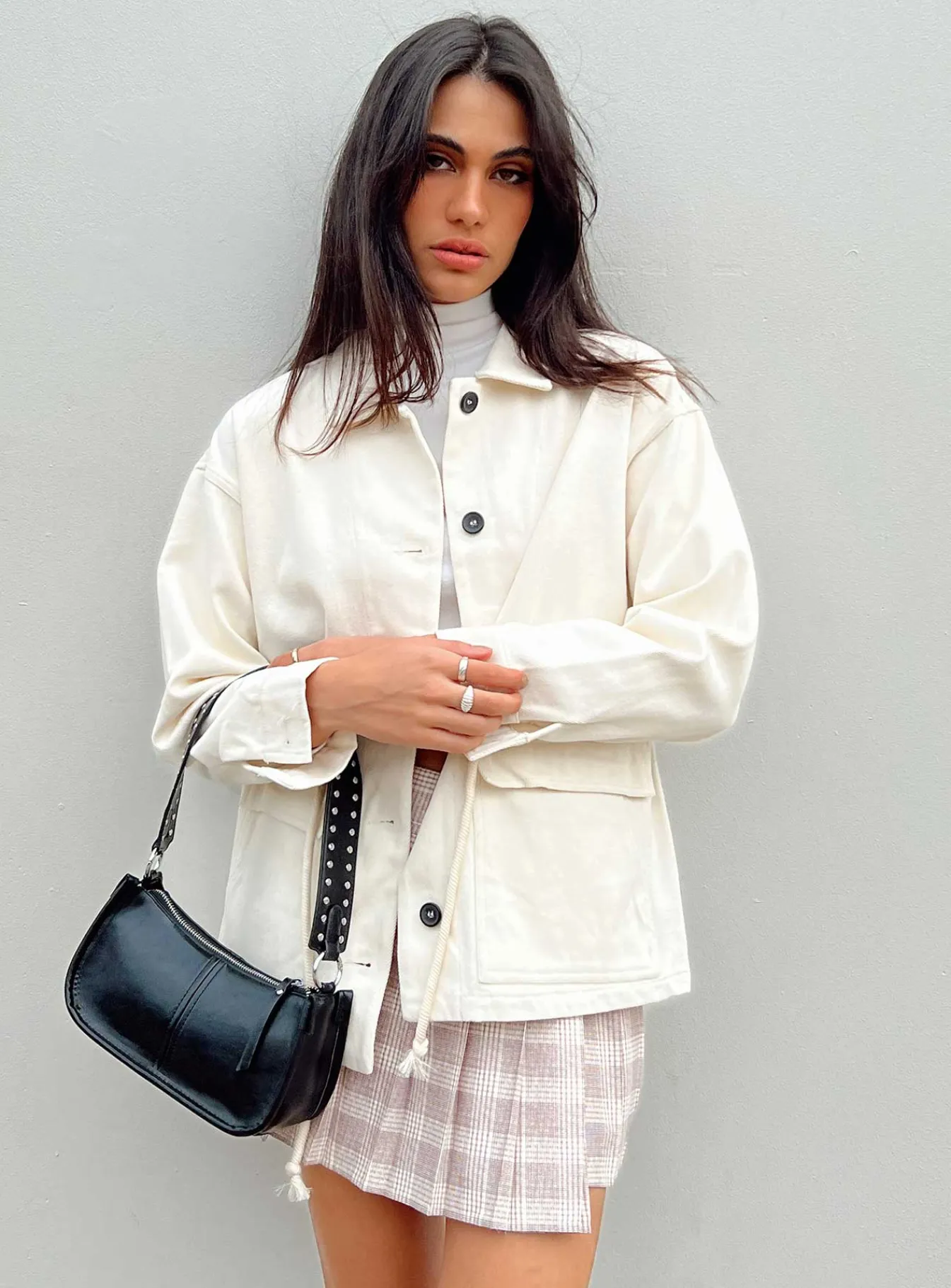 Princess Polly Armand Jacket Cream Cheap