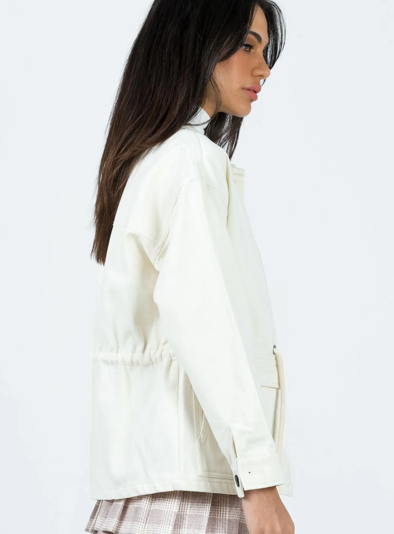 Princess Polly Armand Jacket Cream Cheap
