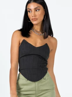 Princess Polly Armisen Top  Black Fashion