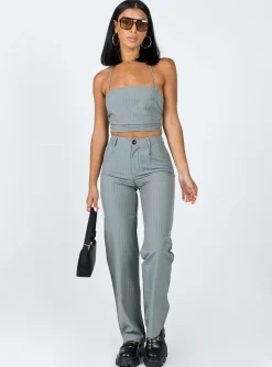 Princess Polly Aroya Top  Grey Online