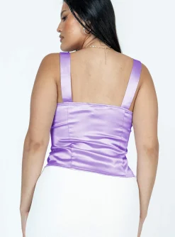 Princess Polly Artus Top Purple Sale