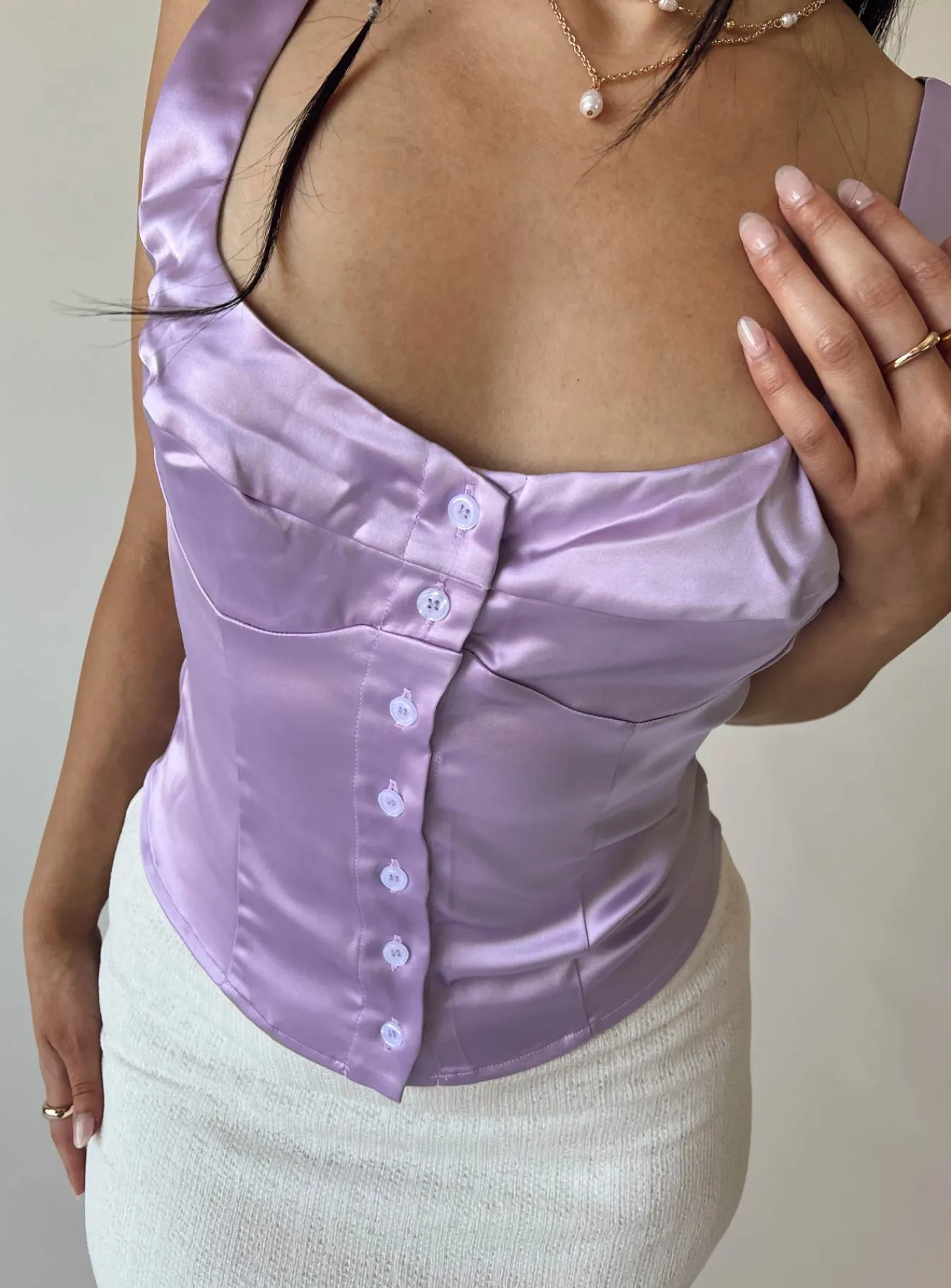 Princess Polly Artus Top Purple Sale