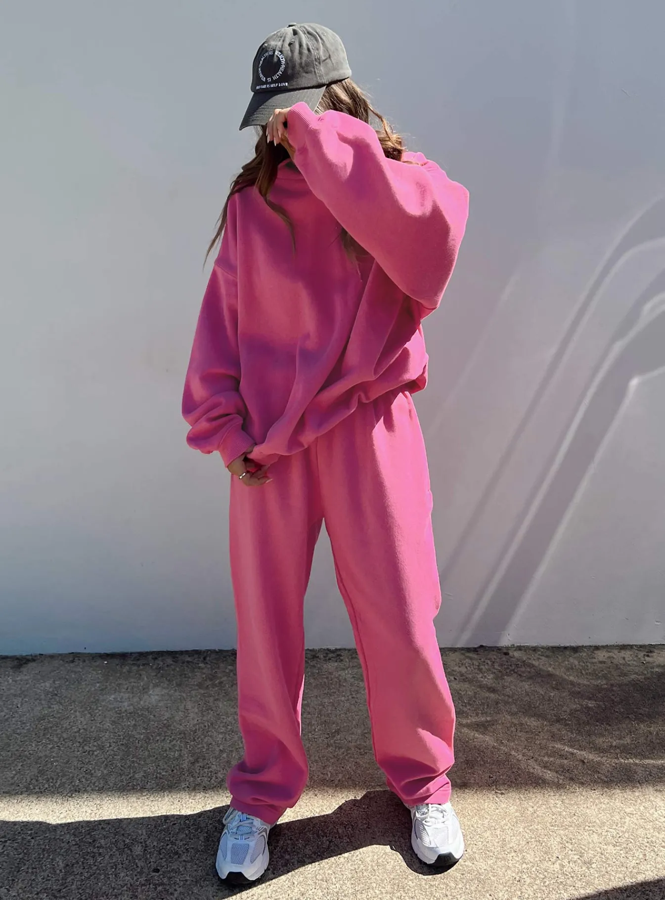 Princess Polly Arya Straight Leg Track Pants Pink Cheap
