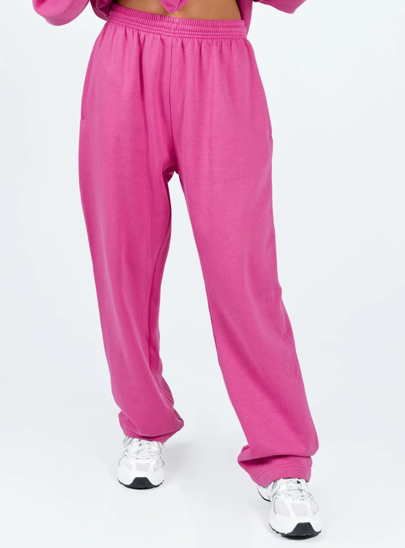 Princess Polly Arya Straight Leg Track Pants Pink Cheap