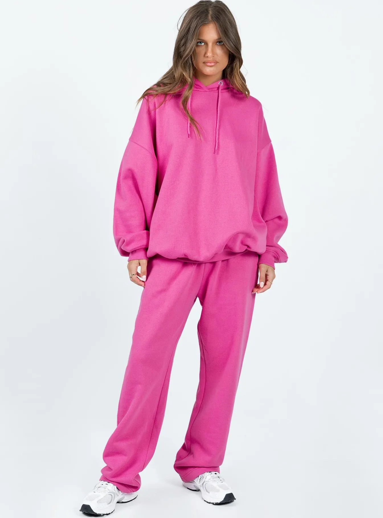 Princess Polly Arya Straight Leg Track Pants Pink Cheap