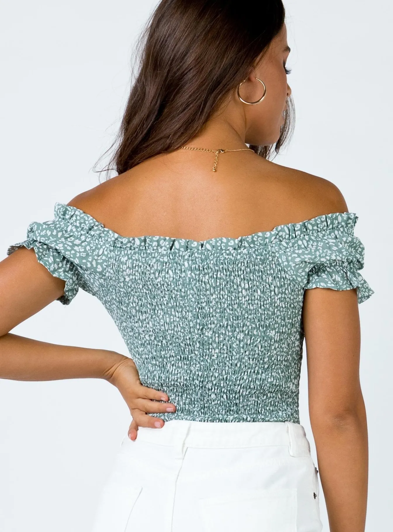 Princess Polly Asha Bodysuit Green Clearance
