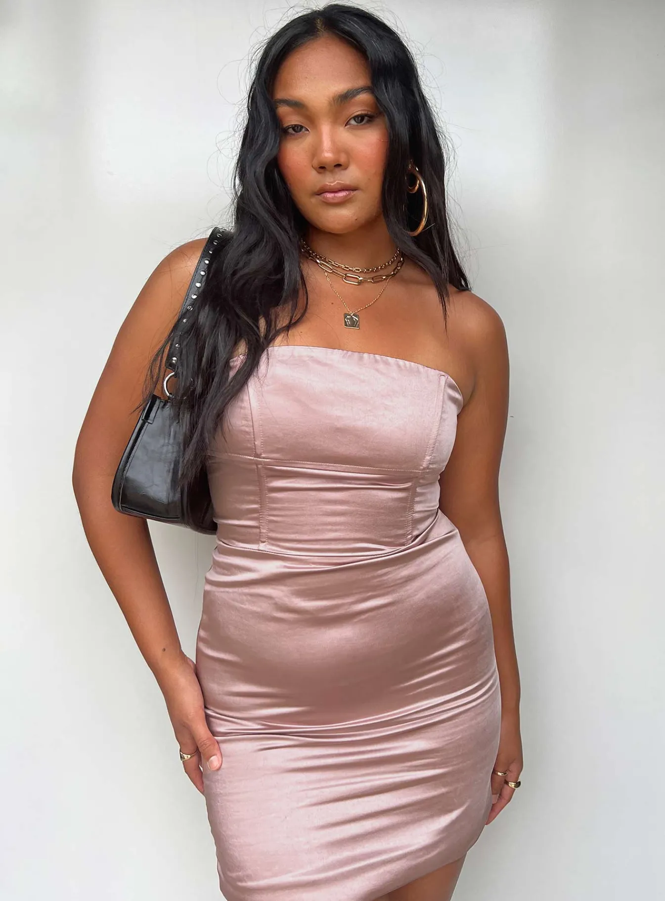 Princess Polly Ashbur Strapless Mini Dress Pink Discount