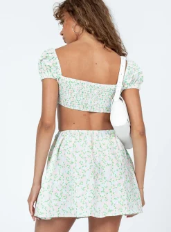 Princess Polly Asmaa Mini Dress Yellow Online