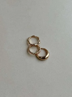 Princess Polly Aspects Ring Pack  Gold Cheap