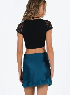 Princess Polly Athenia Mini Skirt Navy Online