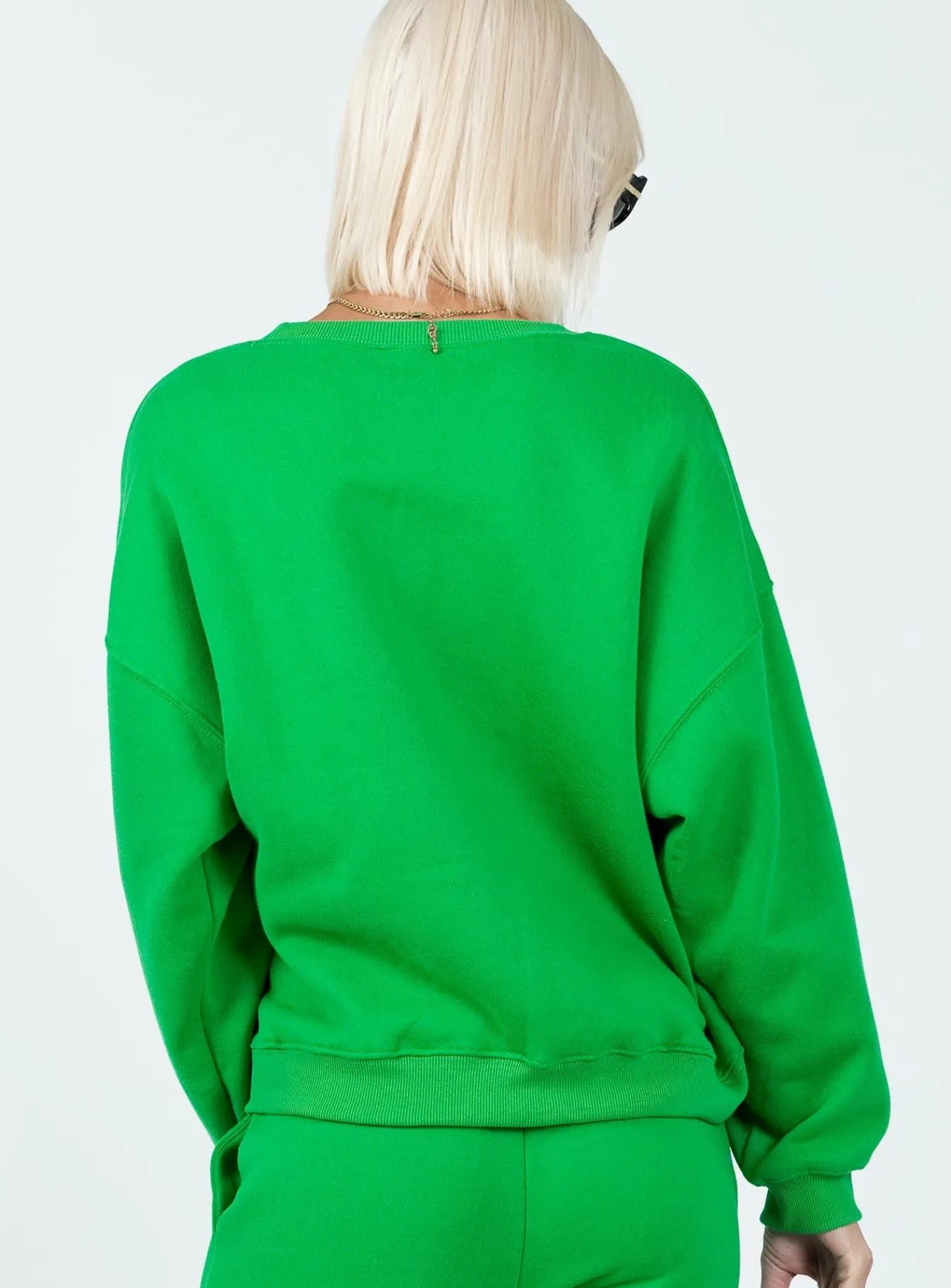 Princess Polly Athens Sweater Green Cheap