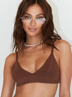 Princess Polly Atlanta Bralette  Brown Shop