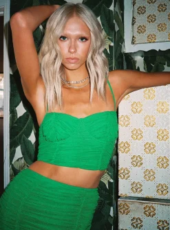 Princess Polly Aurelia Top  Green Best