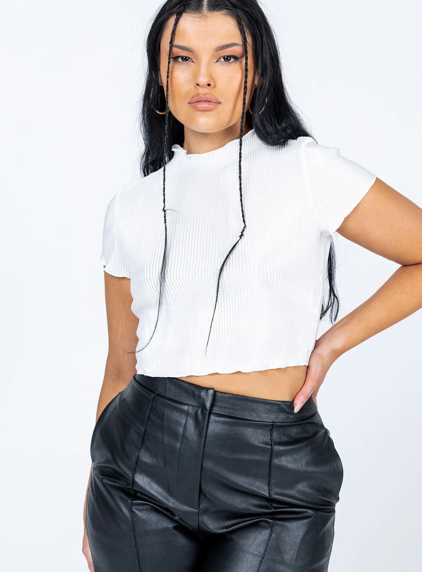 Princess Polly Austyn Top White Clearance