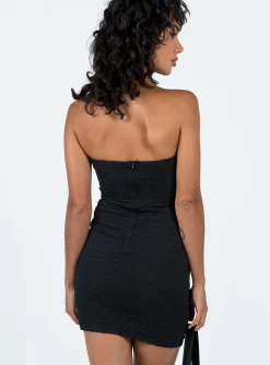 Princess Polly Avalon Strapless Mini Dress  Black Sale