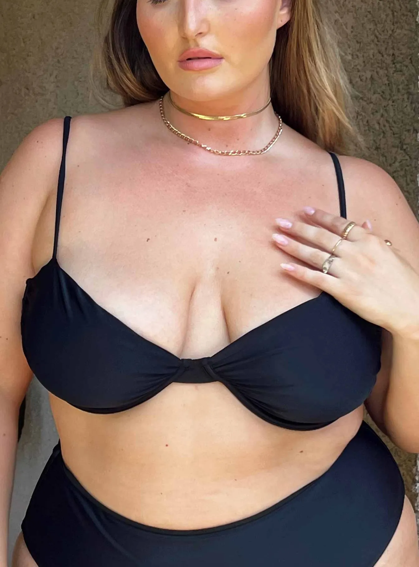 Princess Polly Avani Bikini Topcurve Black Store