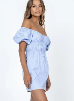 Princess Polly Aviana Mini Dress  Blue Fashion