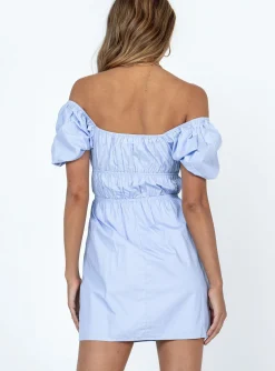 Princess Polly Aviana Mini Dress  Blue Fashion