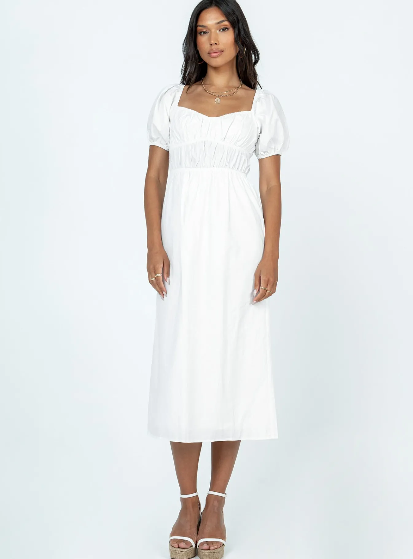 Princess Polly Avianna Midi Dress White Online