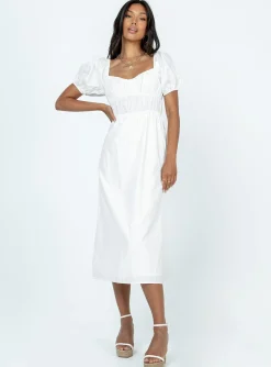 Princess Polly Avianna Midi Dress White Online