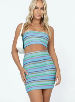 Princess Polly Avianna Setmulti Blue Discount