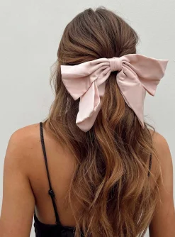 Princess Polly Aya Hair Bow Pink Best
